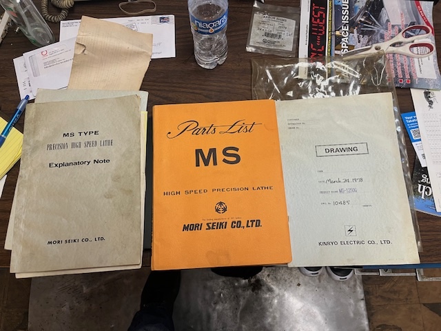 Moriseiki MS 1250G ALL ORIGINAL